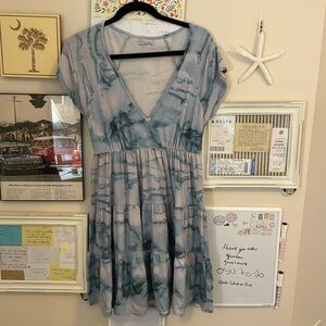 urban outfitters women’s size medium baby doll dress v-neck